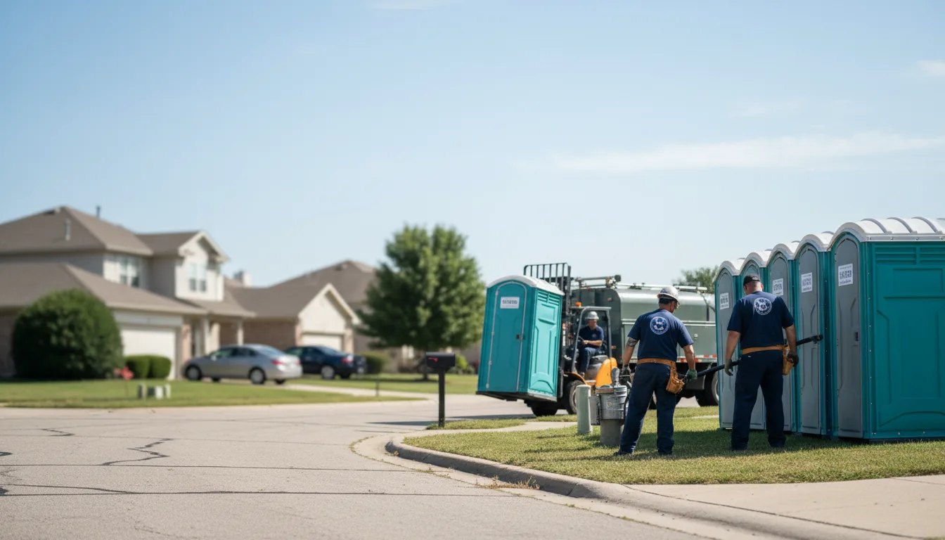 Porta Potty Rental in Scott Air Force Base, IL near me